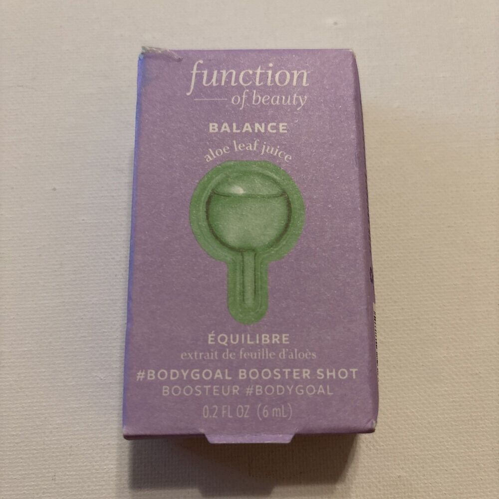 Function Of Beauty #Bodygoal Booster Shot 0.2 Fl Oz Shower Gel Enhancer